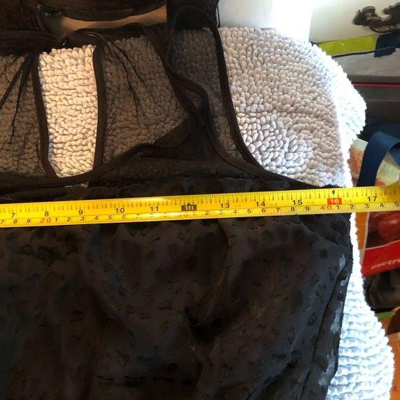 Roxy Beca Size S Black heart lace - Picture 4 of 10